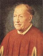 EYCK, Jan van Portrait of Cardinal Nicola Albergati china oil painting reproduction